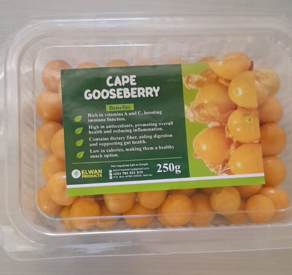 Organic Cape Gooseberries in eco-friendly packaging – Elwan Products